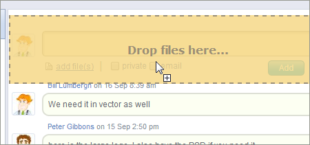 File uploader