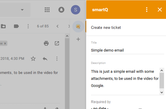 smartQ for Gmail